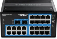 TRENDnet TI-G262, TRENDnet 26-PORT HARDENED INDUSTRIAL GIGABIT DIN-RAIL SWITCH