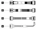 Lenovo ThinkSystem SR650 V3 2.5* Chassis Front BP3 Kabel-/Adapterset...
