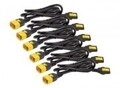 APC AP8000 Stromkabel IEC 60320 C13 bis C14 10 A 1.83 m Schwarz weltweit f&uuml;r...