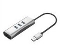 VALUE USB3.0 Gigabit Konverter+ Hub 3x Digital/Daten Netzwerk (12.99.1116)