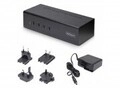 StarTech.com 4-Port Dual-Monitor DisplayPort KVM Switch 4K 60Hz 2x USB 5Gbps Hub