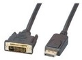 EFB Elektronik DisplayPort/DVI 24+1 Kabel A-A St-St 3m schwarz 3 m Schwarz