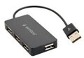 Gembird USB 2.0 480 Mbit/s Schwarz Kunststoff China 4-port hub black (UHB-U2P4-04)