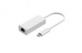 EFB Elektronik USB 3.2 GigaBit Netzwerk Adapter Typ-C Stecker RJ45 Buchse 0.15m 0,15