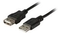 EFB Elektronik USB2.0 Verl&auml;ngerungskabel A-A St-Bu 1.8m schwarz Enhanced 1,8 m