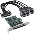 InLine Schnittstellenkarte PCIe x1 zu 8x RS-232 D-Sub 9 Stecker Erweiterte