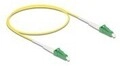 Delock Kabel Lichtwellenleiter LC-APC zu Simplex Singlemode OS2 0.5 m (83219)