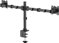 equip 650177, Equip Tischhalterung 17"-35"/2TFT 360? H.Leist. 20Kg schwarz...