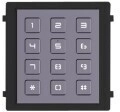 Hikvision T&uuml;rstation 10er Tastenmodul Edelstahl (DS-KD-KP/S)