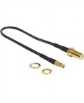 Delock HF-Kabel HF SMA W TS-9, 20cm, Schwarz (88484)
