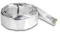 Delock Kabelschlauch aus Glasfasergeflecht und Aluminium 2 m x 20 mm Schutzschlauch
