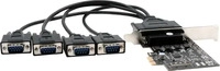Exsys EX-46024, Exsys GmbH PCIe 4S Seriell RS-232 Karte Octopus Kabel ASIX
