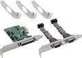 InLine PCIe Schnittstellenkarte 2x RS-232 + 1x Parallelport PCI-Express (76619L)