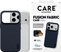 PanzerGlass CR35497, PanzerGlass PGC Fusion Fabric Case Blue MagSafe iPho...