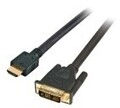EFB Elektronik HighSpeed HDMI Kabel mit Eth. A-DVI-D St.-St. 1.0