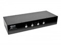 Tripp Eaton Lite series 4-Port DisplayPort KVM Switch w/Audio Cables and USB 3.0