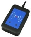 Axis 2N RFID secured reader 13.56 MHz+ 125kHz USB interface This reads the card