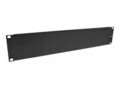 InLine Rack-Blindabdeckungsplatte Schwarz RAL 9005 2U 48,3 cm 19 " (19111B)