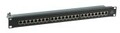 EFB Elektronik EFB-Elektronik Patch Panel RJ-45 X 24 Schwarz RAL 9005 1U 48,3...