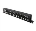 VALUE 19''-Kabelfhrg.1HE 40x80mm schwarz 1 HE (26.99.0306)