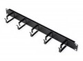 ROLINE 19 Zoll Rangierpanel 1 HE 40x60mm schwarz (26.21.0263)