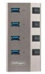 StarTech.com 4-PORT SELF-POWERED USB-C HUB WITH INDIVIDUAL ON/OFF SWITCHES