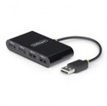 StarTech.com 4-Port USB 2.0 Hub Busbetrieben Mini fur Reisen Multi STARTECH.COM