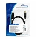 MEDIARANGE DVI auf DisplayPort Anschlusskabel DVI-D BU 2m sw Digital/Display/Video 2