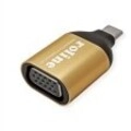 ROLINE GOLD Display Adapt. USB C VGA ST/BU Full HD Adapter Digital/Daten