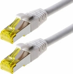 Helos 118143, Helos Patch-Kabel RJ-45 M bis M 1 m SFTP PiMF CAT 6a halogenfrei