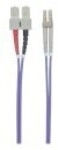 Intellinet Patch-Kabel SC multi-mode M bis LC Multi-Mode M 1 m Glasfaser 50/125