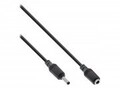 InLine DC Verl&auml;ngerungskabel Stecker/Buchse 5,5x2,1mm 2m Schwarz (26802B)
