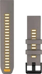 Garmin 010-14507-02, Garmin QuickFit Armband Silikon Silbergrau/Yellow (010-14507-02)
