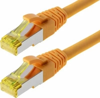 Helos 118107, Helos Patch-Kabel RJ-45 M bis M 15 m SFTP PiMF CAT 6a halogenfrei