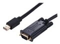 ROLINE MiniDisplayPort Kabel MiniDP-VGA ST/ST 1.5m Digital/Display/Video 1,5 m