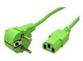 ROLINE Stromkabel CEE 7/7 M gewinkelt bis IEC 60320 C13 gerade Wechselstrom 250 V 10