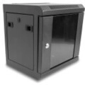 Delock 10'' Netzwerkschrank 6 HE schwarz Schwarz (43417)