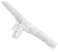 Neomounts Kabelmanagement-T&uuml;lle for 1-5 cables universal wei&szlig; 2 m (ADS06-142WH)