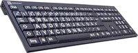 LogicKeyboard LKB-LPWB-BJPU-DE, Logickeyboard XL Print PC Slim Line NERO...
