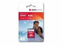 AgfaPhoto Flash-Speicherkarte 8 GB Class 4 SDHC (10407)