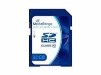 MEDIARANGE Flash-Speicherkarte 32 GB Class 10 SDHC Blau (MR964)