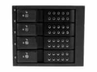 StarTech.com 4 Bay Aluminum Trayless Hot Swap Mobile Rack Backplane for 3.5in...