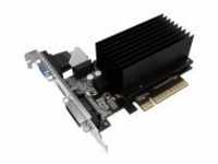 Palit GeForce GT 710 Grafikkarten GF 2 GB DDR3 PCIe x8 DVI D-Sub HDMI ohne Lüfter