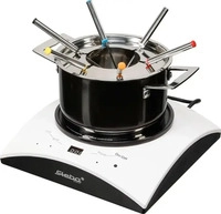 Steba 068300, Steba IK 11 S Induktionskochplatte 1 kW Rostfreier Stahl/Schwarz/Wei&szlig;