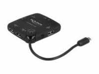 Delock Micro USB OTG Card Reader + 3 port Hub Kartenleser MS PRO MMC SD Duo RS-MMC