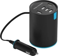 Ultron 195445, Ultron 5-port USB Car Charger S&auml;ule Ladeger&auml;t (195445)