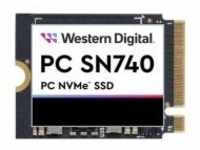 SanDisk PC SN740 NVMe SSD 2 TB M.2 2230 PCIe Gen4 x4 Solid State Disk GB