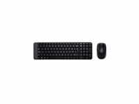Logitech Wireless Combo MK220 Tastatur-und-Maus-Set drahtlos 2,4 GHz (920-003161)