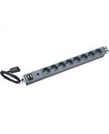 ONLINE USV 19 " USV-Steckdosenleiste 16A 16A. Kaltger&auml;testecker IEC320C14 auf 9-fach