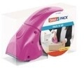 Tesa Tesapack Pack' n' Go Abroller mit Packband Handger&auml;t 48 mm x 50 m in Pink